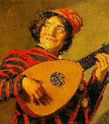 Jester with a Lute, Frans Hals